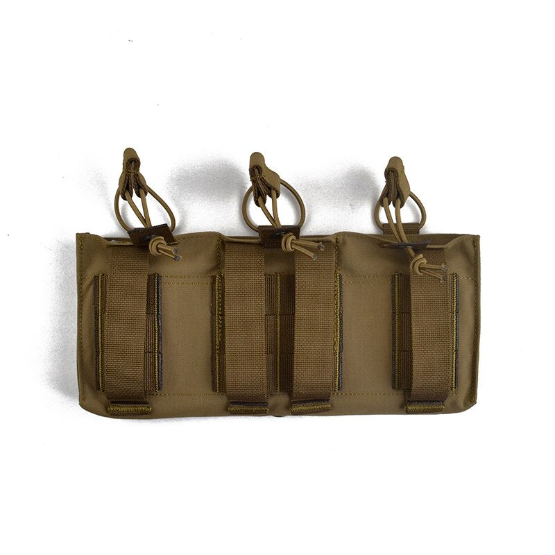 TW-M060 Delustering TwinFalcons táctico Triple 7,62 abierto superior Rifle Mag bolsa Cordura 500D Airsoft