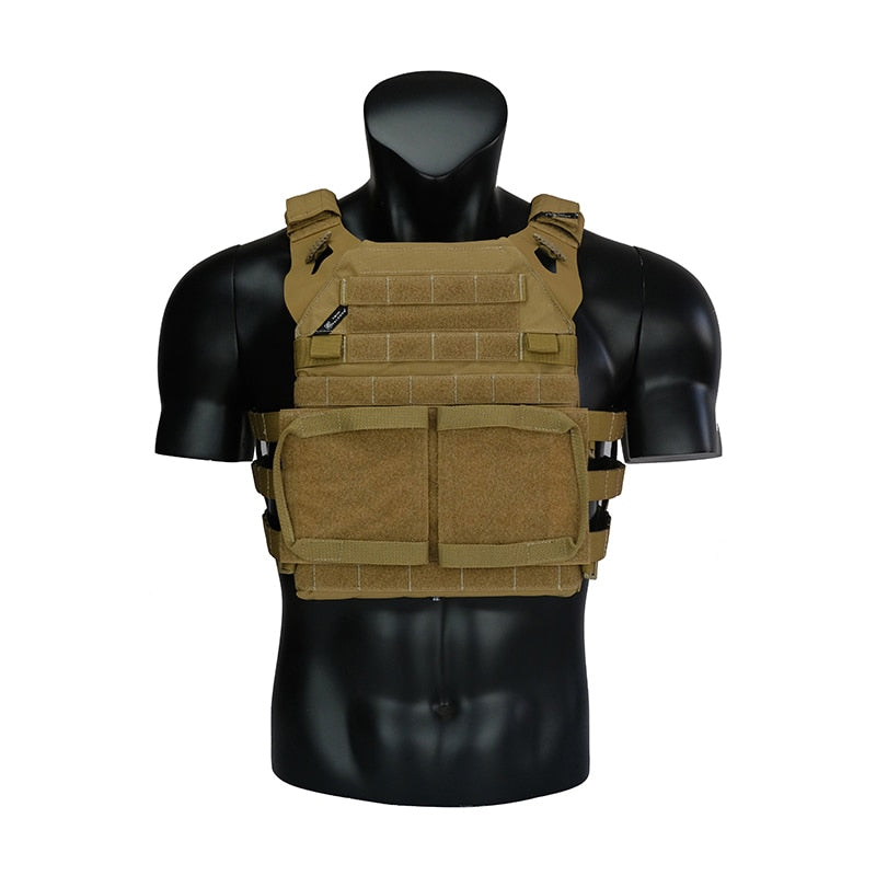 TW-VT13 TwinFalcons Tactical Jumpable Plate Carrier PC 2.0 NO MOLLE FRONT PANEL