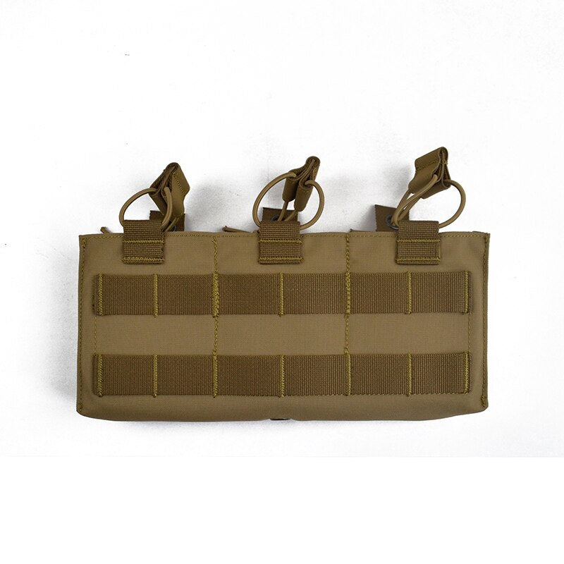 TW-M060 Delustering TwinFalcons táctico Triple 7,62 abierto superior Rifle Mag bolsa Cordura 500D Airsoft