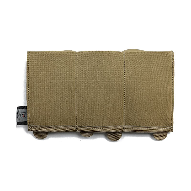 TW-M057 TwinFalcons táctico elástico Triple 5,56 Mag bolsa militar combate caza táctica