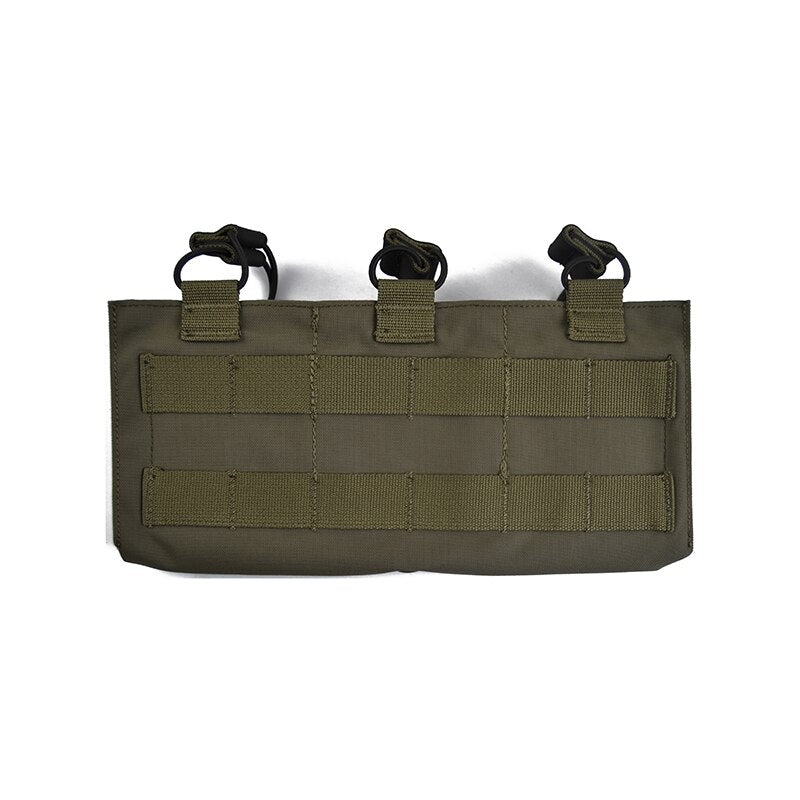 TW-M060 Delustering TwinFalcons táctico Triple 7,62 abierto superior Rifle Mag bolsa Cordura 500D Airsoft 