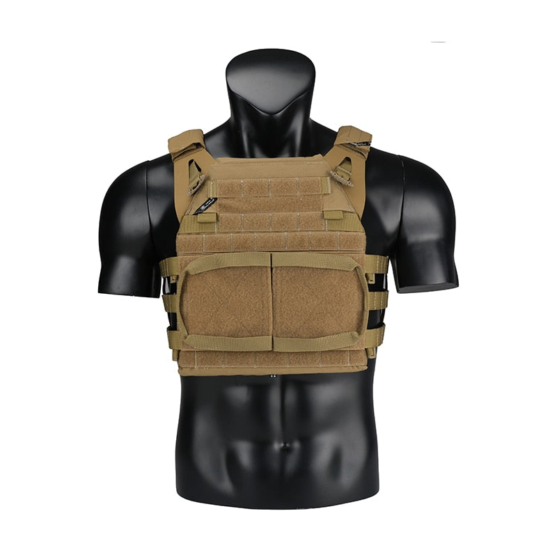 TW-VT16 Delustering TwinFalcons Plate Carrier 2.0 Chaleco táctico con corte de nadador Militar Airsoft Milsim Police CQB