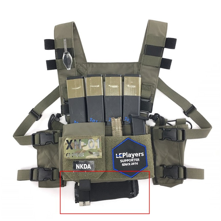 TW-OT08 TwinFalcons táctico multifuncional Adaptable soporte elástico para portador de placa chaleco táctico militar Airsoft CQB 