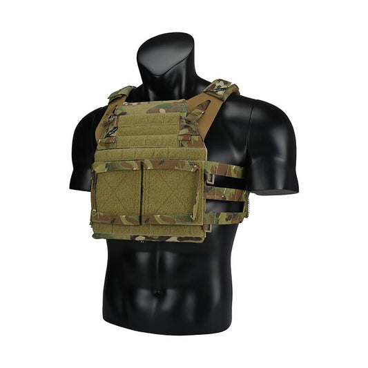 TW-VT16 Delustering TwinFalcons Plate Carrier 2.0 Chaleco táctico con corte de nadador Militar Airsoft Milsim Police CQB