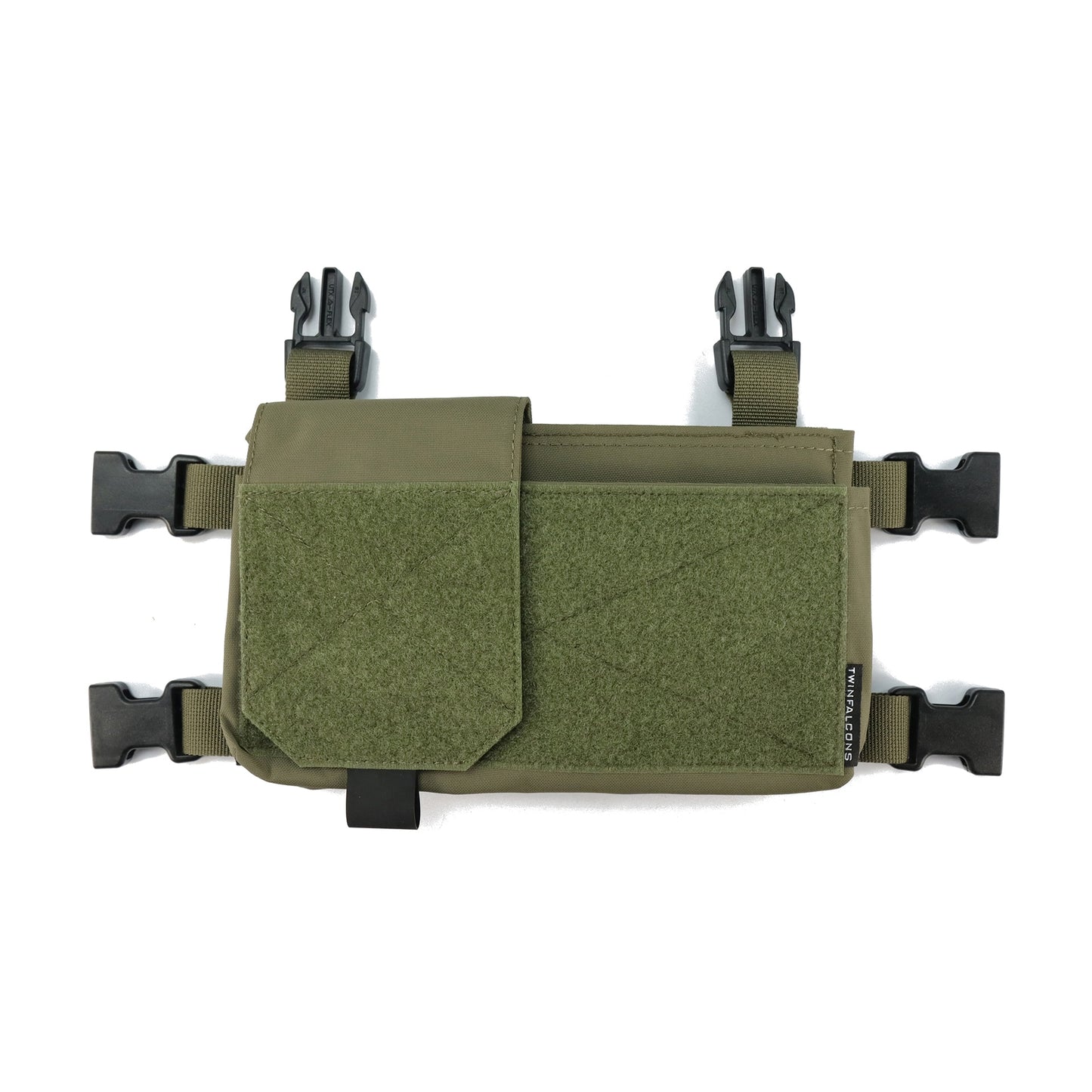 Chasis táctico para Airsoft TwinFalcons delustering con medias solapas de plataforma de pecho MFC 2.0 S, perfil bajo y ligero