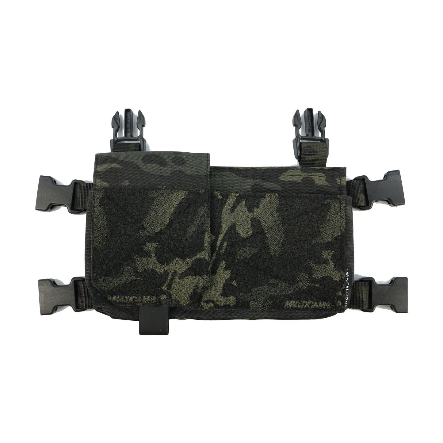 Chasis táctico para Airsoft TwinFalcons delustering con medias solapas de plataforma de pecho MFC 2.0 S, perfil bajo y ligero