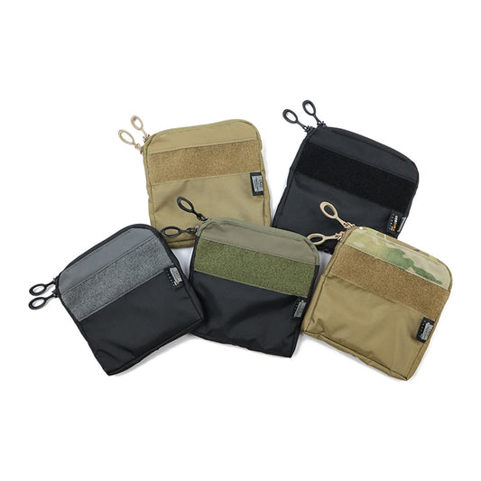 TW-P116 TwinFalcons táctico medio bolsillo para Ferro FCPC Dope chaleco táctico militar Molle cremallera paquete bolsa 500D Cordura 