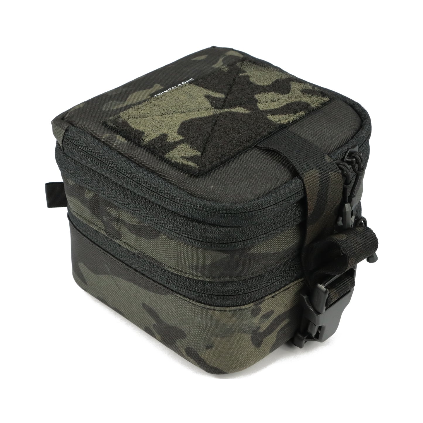 TW-P124 TwinFalcons táctico acolchado ampliable NVG protección bolsa dispositivo de visión nocturna casa bolsa proteger casco CQB militar 