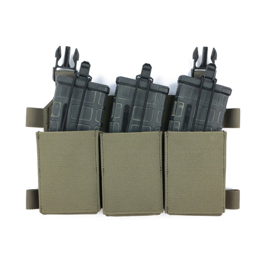 TW-M090 Delustering TwinFalcons táctico Triple Rifle Mag cartel caza Caça equipo táctico militar accesorios Airsoft 