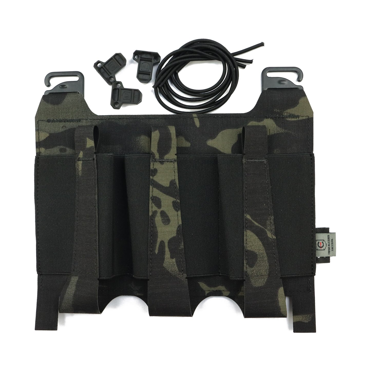 TW-M087 TwinFalcons táctico estilo Ferro TEAR Triple elástico AR solapa frontal 556 Mag Airsoft Wargame Multicam FOG GBRS 