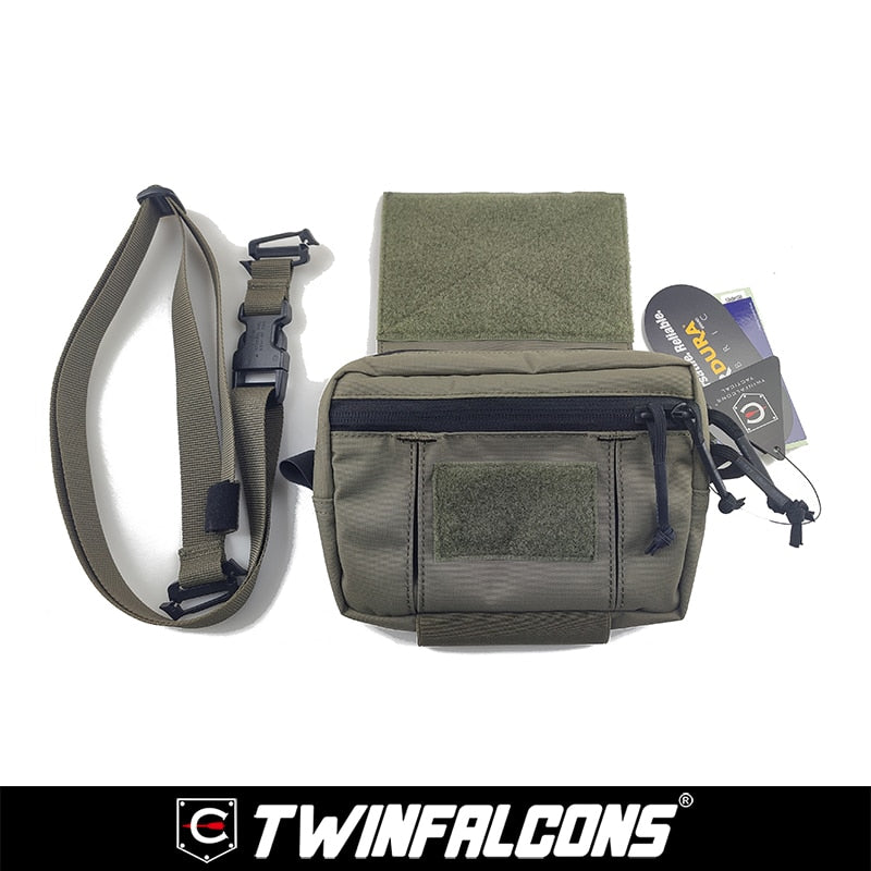 TW-P109-riñonera táctica multifuncional TwinFalcons para exteriores CAG Delta Navy Seal DEVGRU Airsoft Milsim Marsoc 