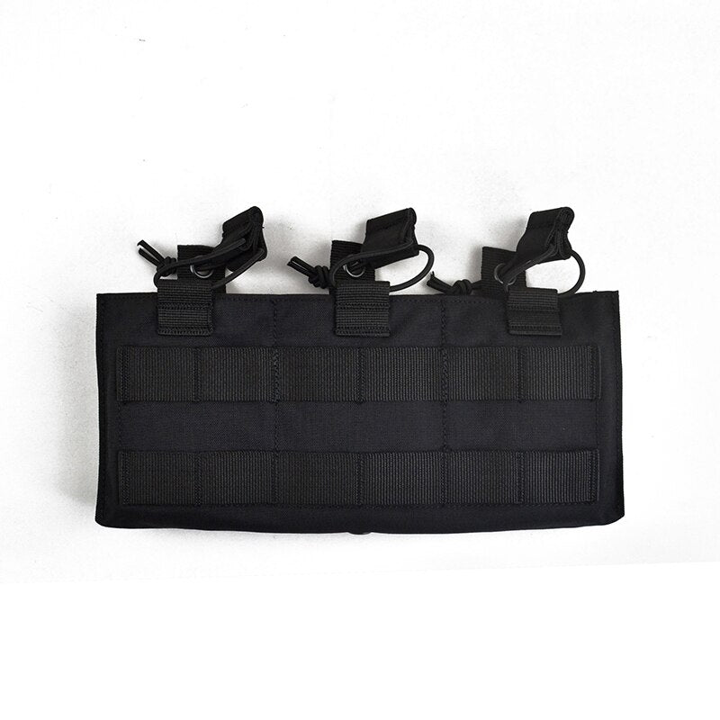 TW-M060 Delustering TwinFalcons táctico Triple 7,62 abierto superior Rifle Mag bolsa Cordura 500D Airsoft 