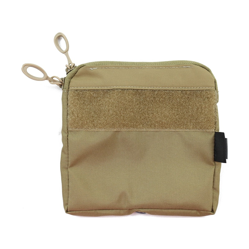 TW-P116 TwinFalcons táctico medio bolsillo para Ferro FCPC Dope chaleco táctico militar Molle cremallera paquete bolsa 500D Cordura 