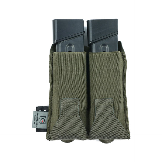 TW-M064 DOUBLE ELASTIC 9MM MAG POUCH